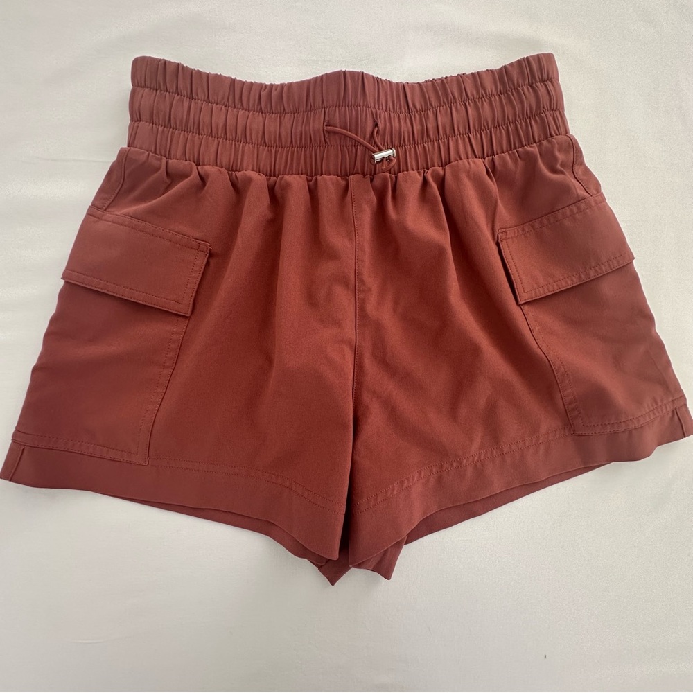 Abercrombie & Fitch Brown Cargo Shorts Relaxed Fit